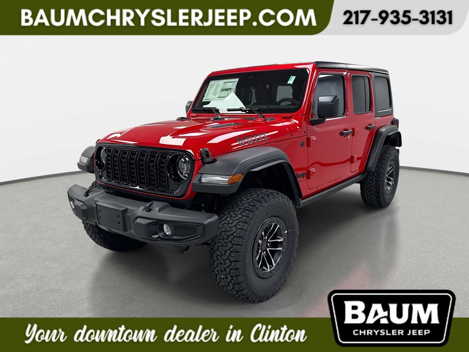 2026 Jeep Wrangler WRANGLER 4-DOOR WILLYS